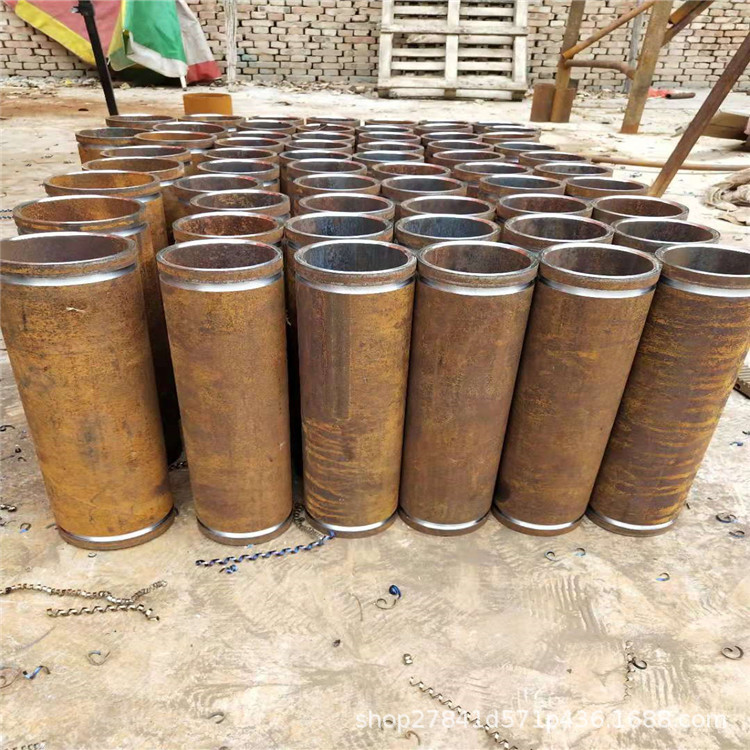 厂家供应无缝钢管 车丝加工内外套丝 注浆钢管用石油钻杆