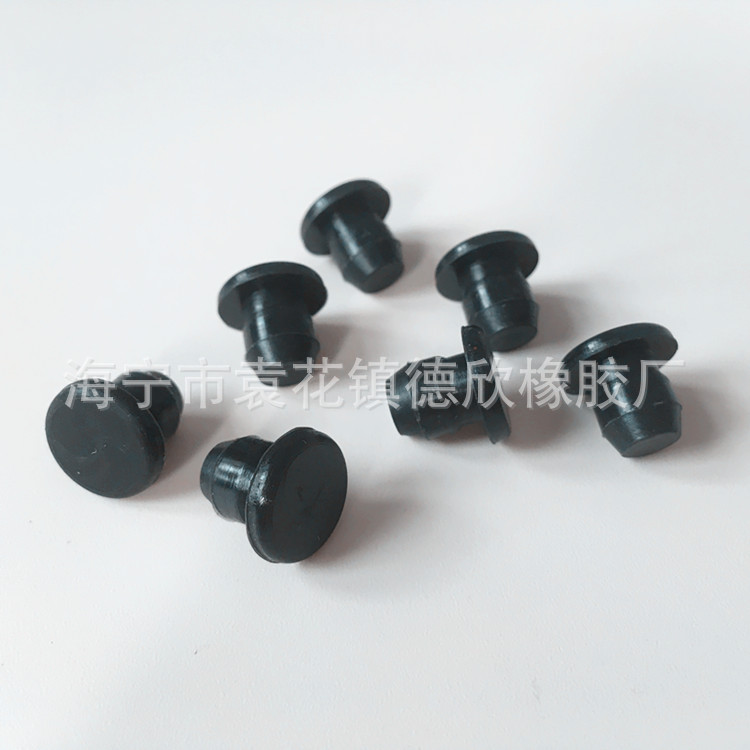 橡胶脚垫厂家直销 黑色丁腈防震防滑橡胶脚垫 透明防滑圆形脚垫塞