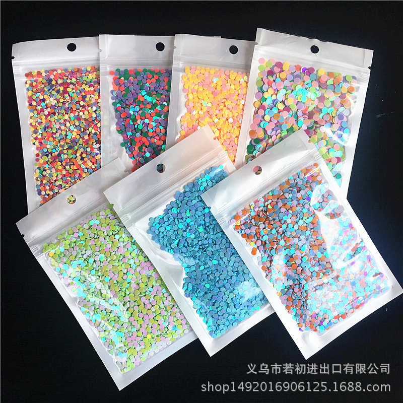 Mixed size magic dot sequins PVC beads nail nail patch handmade DIY jewelry ornaments decoration