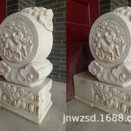 仿古旧石器批发销售 做旧石缸石盆价格 古代老物件图片