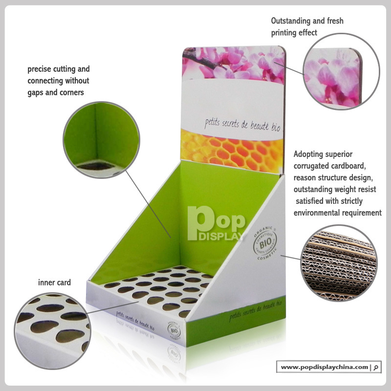 供应纸展示盒PDQ座台 精美纸PDQ展示盒 超市瓦楞纸座台 欢迎定制