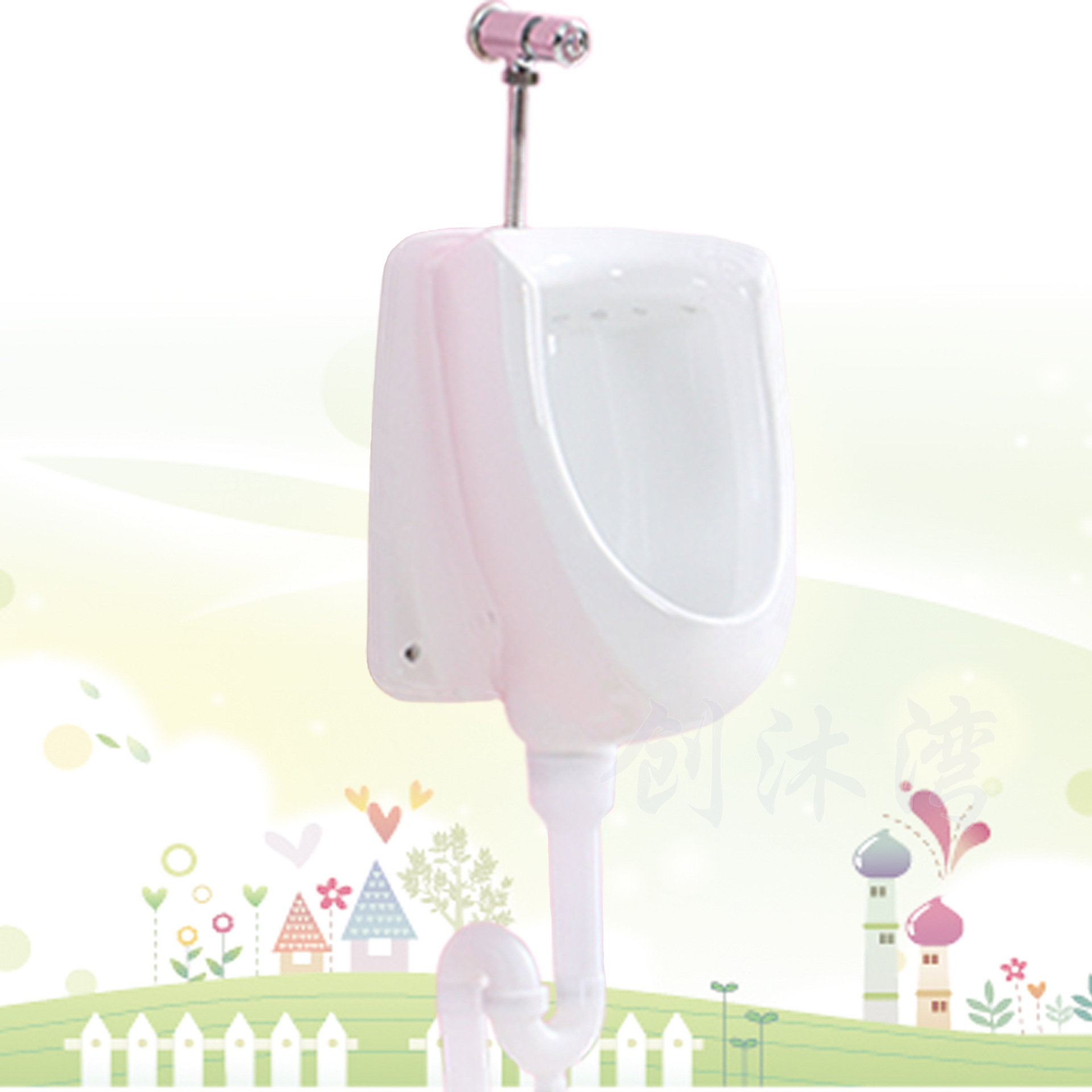 Niños de jardín de infantes Niño orinal montado en la pared orinal de cerámica orinal de pie orinal niño orinal