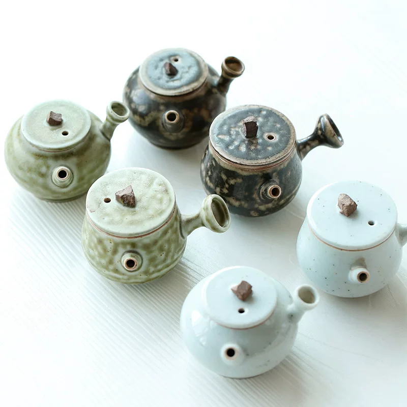 Creative teapot for finger, tea set with accessories