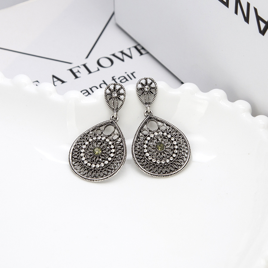 Alloy Vintage Geometric earring(Photo Color) NHBQ1485-Photo-Color
