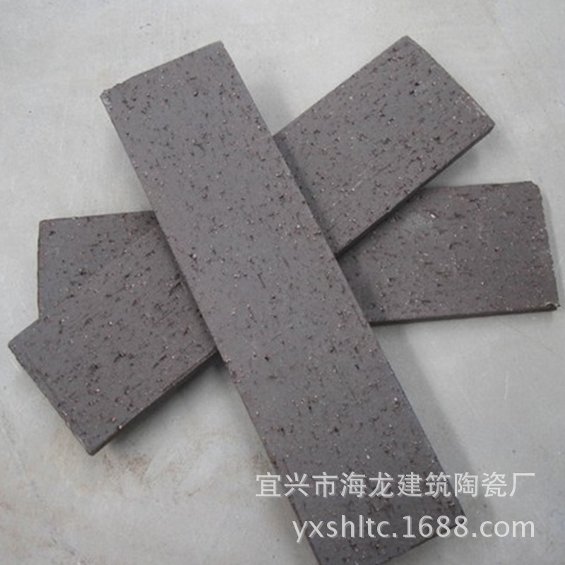 海龙陶砖  专业生产加工 紫砂劈开砖 外墙砖 陶土砖 欢迎咨询