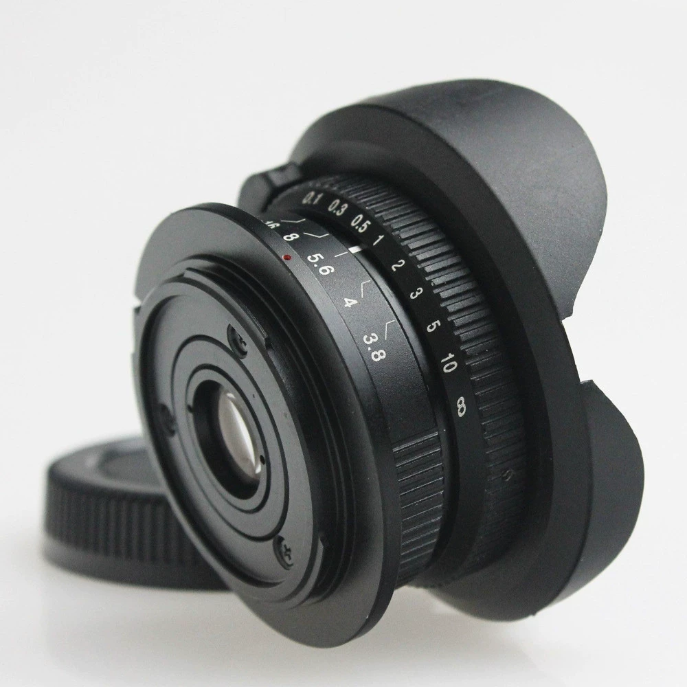 Lens, industrial camera, 360 degrees, 8mm