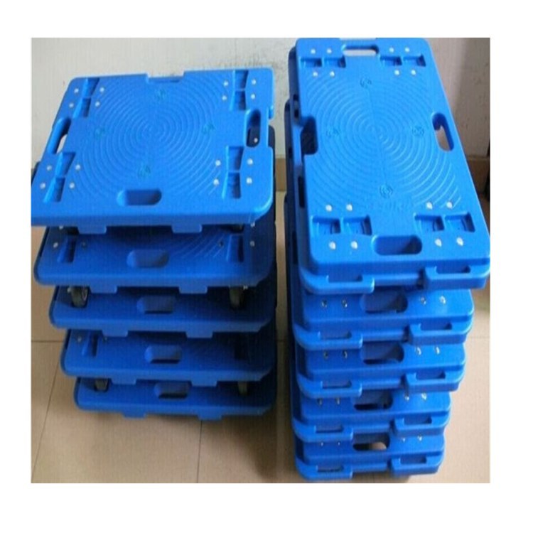 供应河南塑料板乌龟车 郑州可堆叠周转箱乌龟车价格美丽