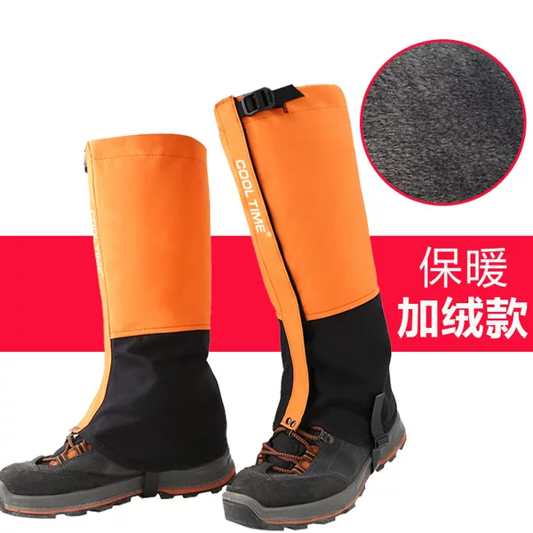 Manufacturers produce all kinds of outdoor mountaineering velvet snow cover waterproof snow cover hiking desert snow waterproof sand shoe cover