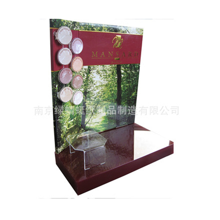 PVC促销展示架  纸质地堆 超市商场展会纸展架