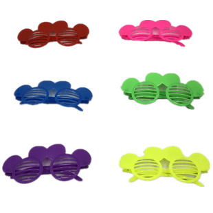 Mickey Blinds Glasses Prom Mirror Styling Mickey Mouse Prom Small Animal Cute Dress Makeup Costume Props