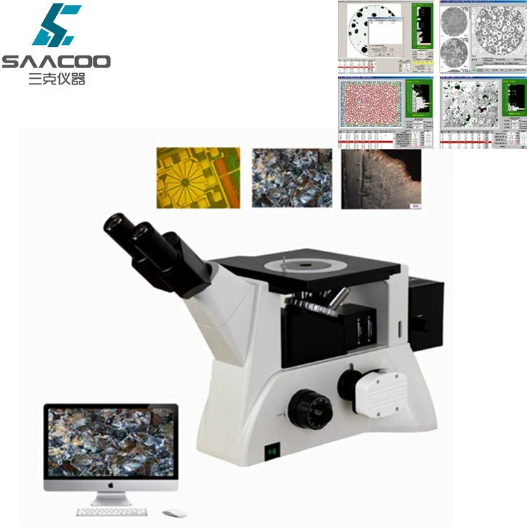 SK-VMS-600M инвертированный золотофазный микроскоп для анализа золотофазной ткани микроскоп для микроскопического наблюдения золотофазного анализа