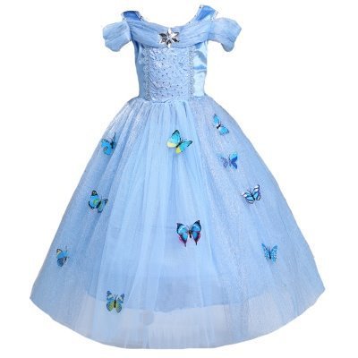 Frozen Elsa Princess Dress Halloween Cinderella Dress Sleeping Beauty Aurora Princess Belle Princess Dress