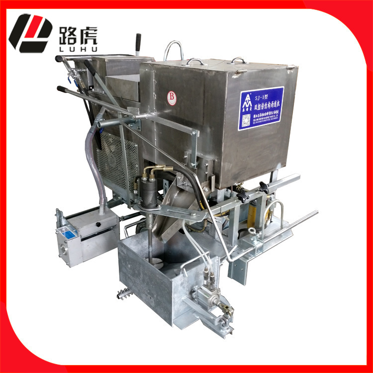 双组份刮涂型雨线机 交通设施厂家直销兄弟涂料标线设备划线机