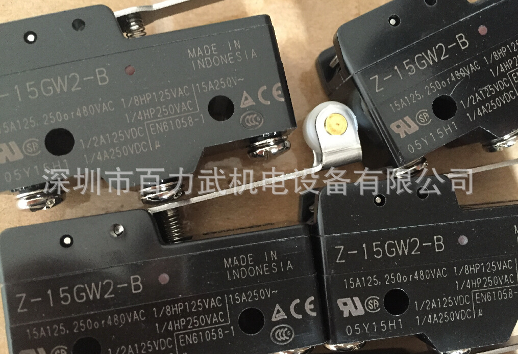 Z-15GW2-B原装全新正品OMRON欧姆龙微动开关