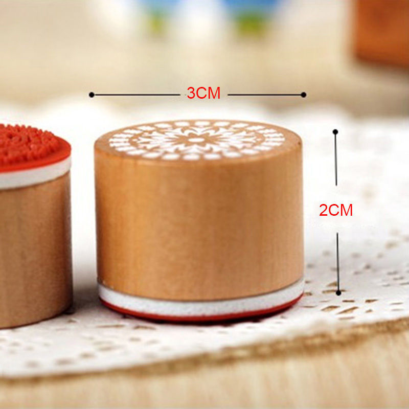 6pcs-lot-Round-Wooden-Assorted