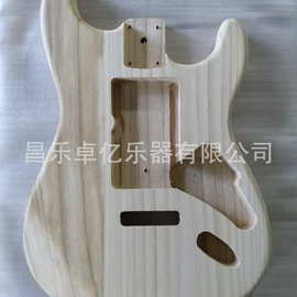 电吉他半成品琴体桐木厂家直销电吉他半成品桐木定制生产