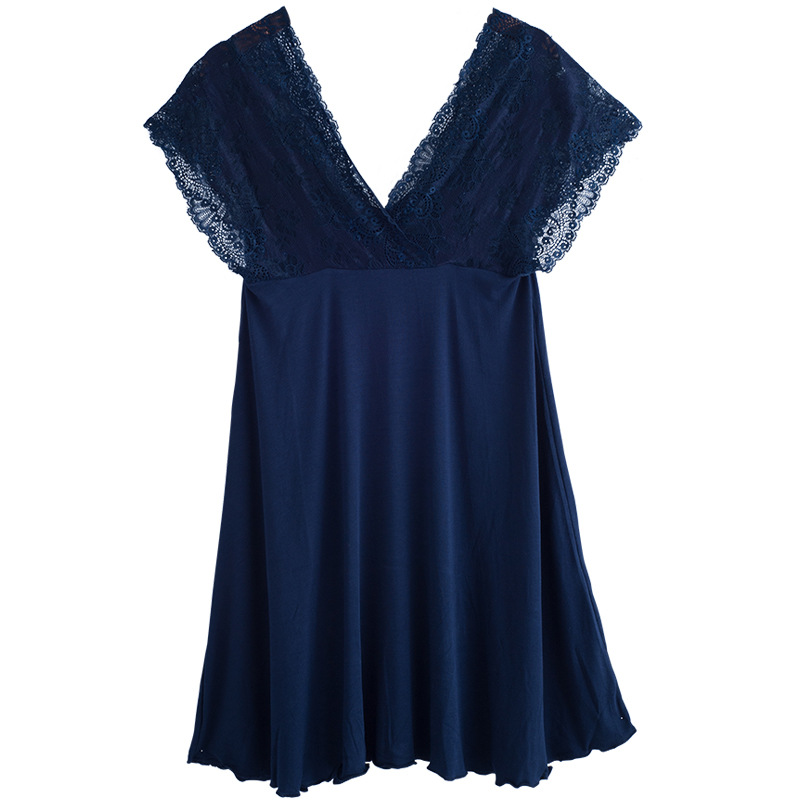 Chemise de nuit en Modal - Ref 3446463 Image 5