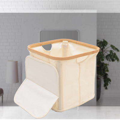 现代简约脏衣篓可收口收纳筐脏衣桶脏衣篮置物架折叠脏衣服收纳篮|ru