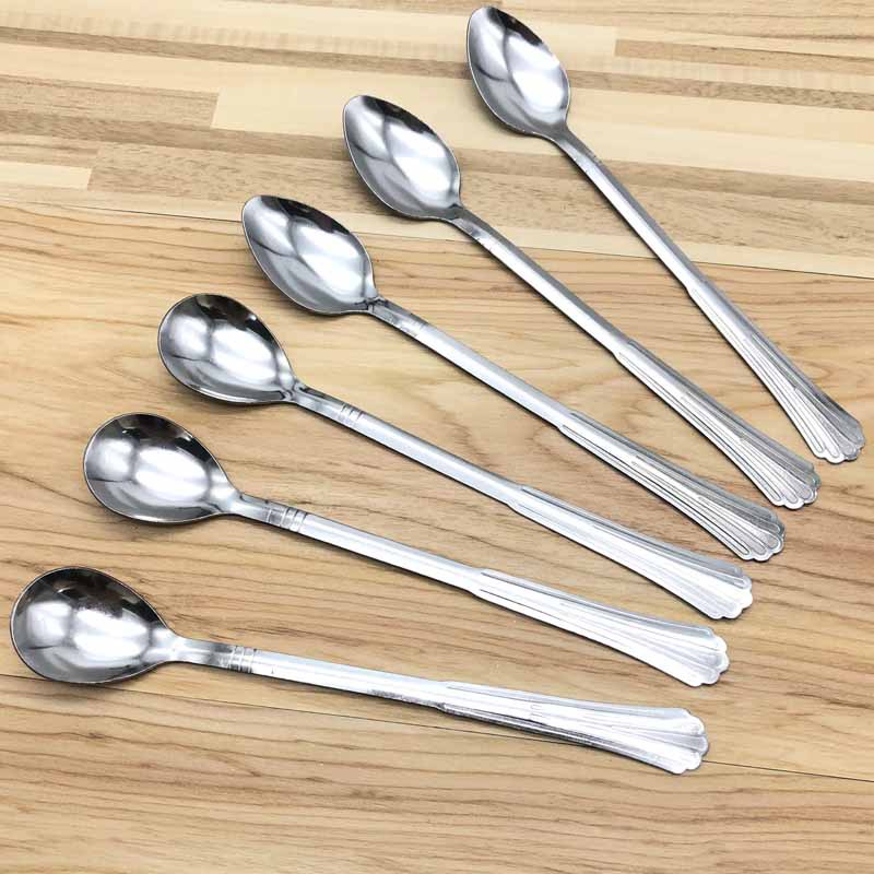 Long Handled Stainless Steel Coffee Spoon For Tea And Stirring_voghion.com