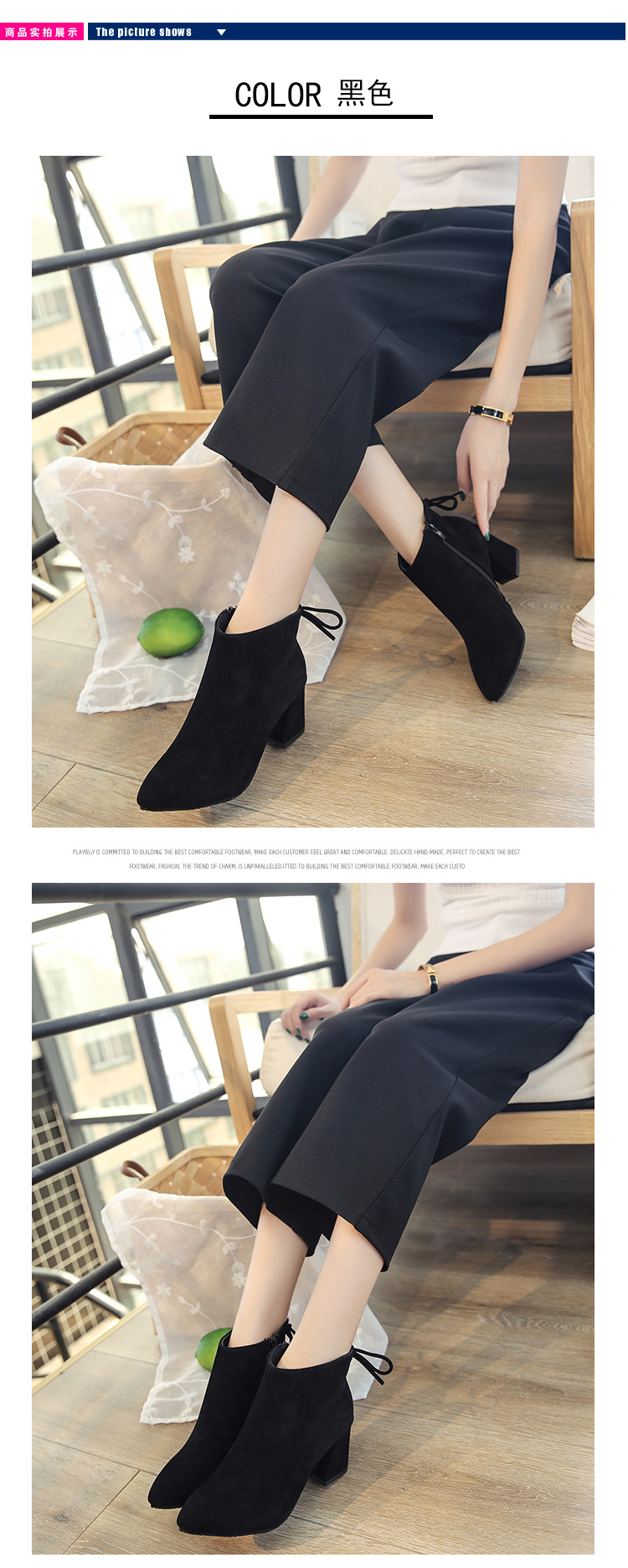 Bottes femme en Daim - Ref 3355468 Image 12