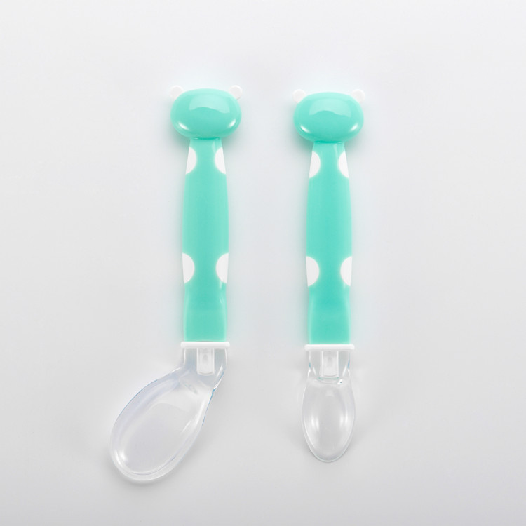 双色熊猫勺绿色