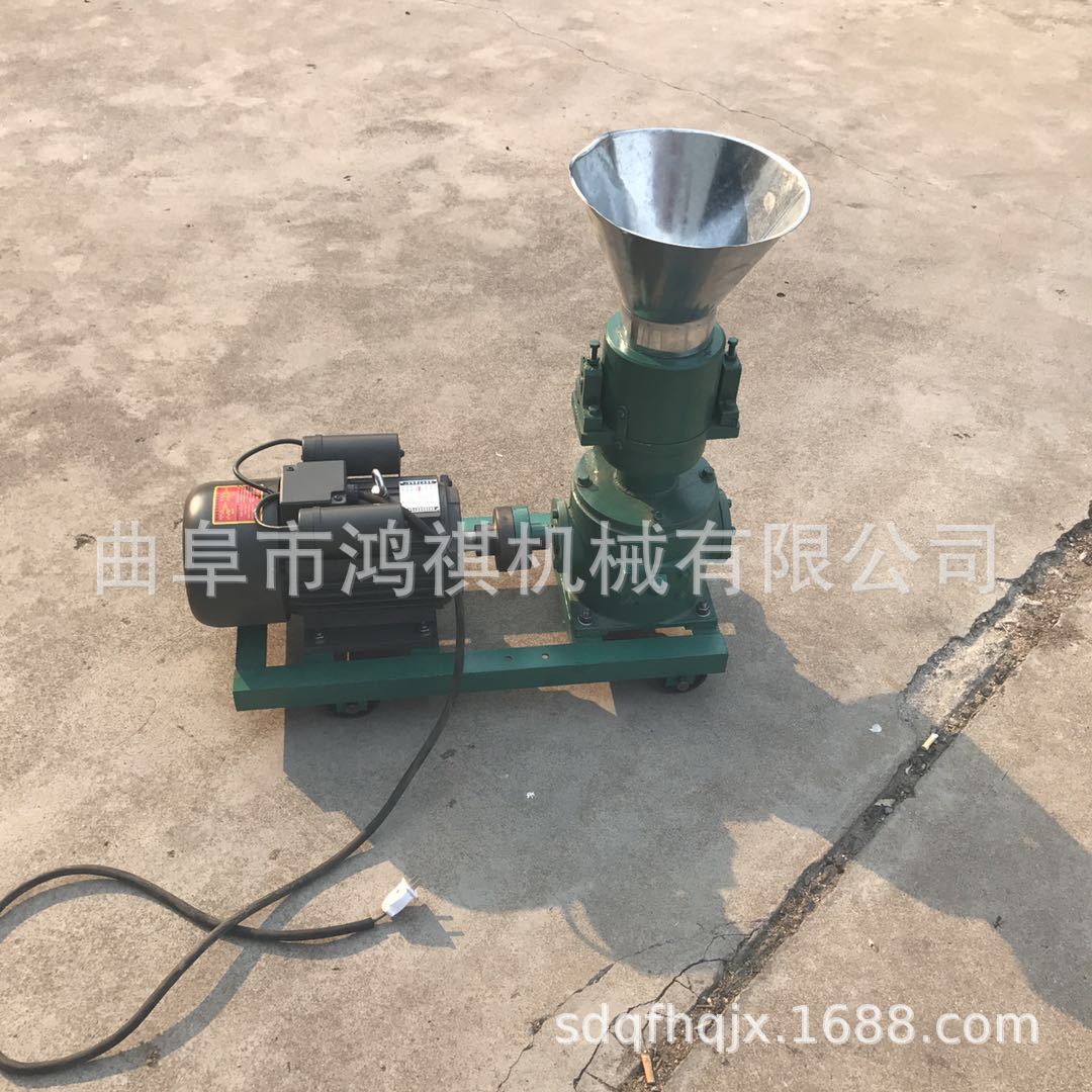 宜春养殖饲料颗粒机 鸿祺机械环模颗粒机 混合粮食饲料颗粒机价格