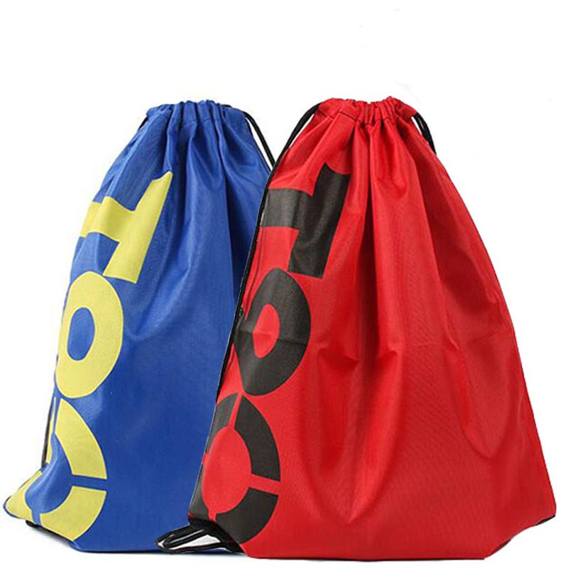 订 做培训班暑假背包手提袋定 做学生用无纺布涤纶束口拉绳袋