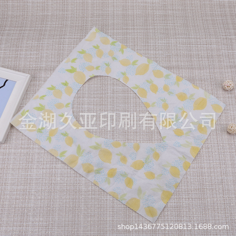 一次性成人防水印花马桶垫