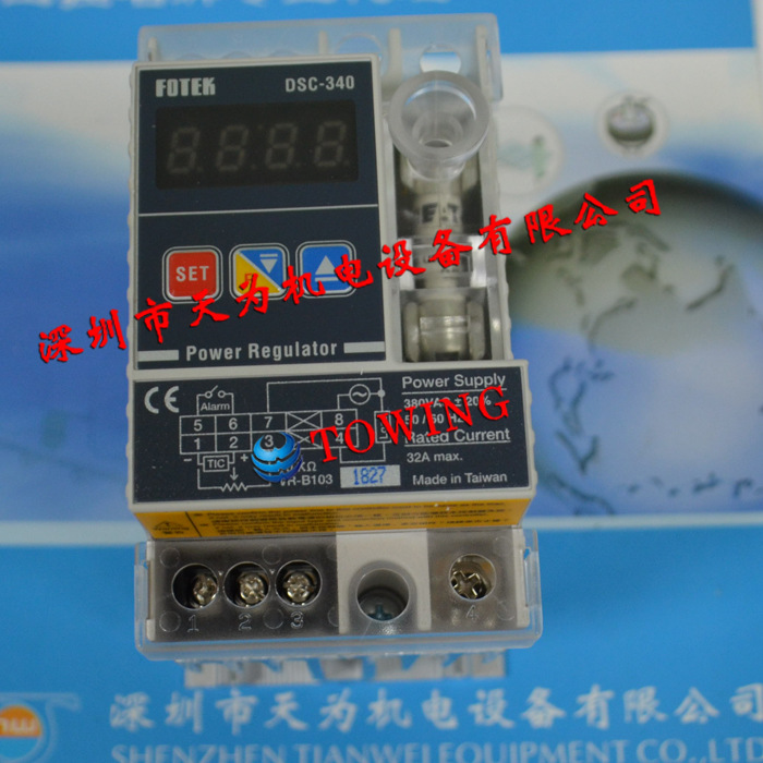 【实物拍摄】FOTEK台湾阳明 DSC-340 数位式全功能调整器