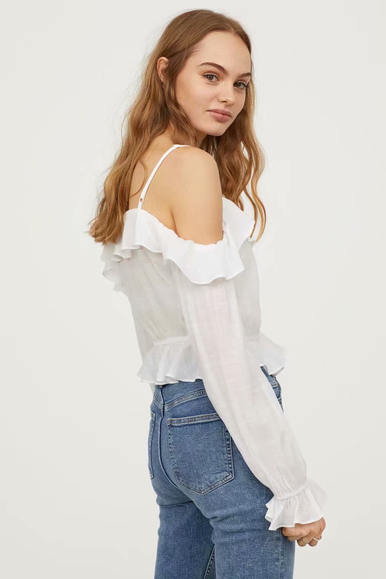 Cotton Fashioncoat(White-S) NHAM4349-White-S