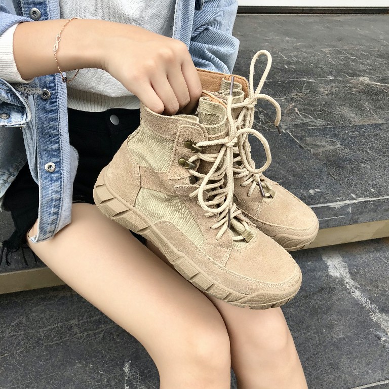 Bottes femme en Daim - Ref 3355546 Image 4