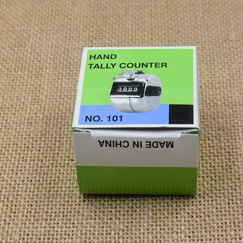 Jinghui Manufacturer 4-Digit Manual Plastic Candy Color Counter Mechanical Cabin People Flow Station Pier Points