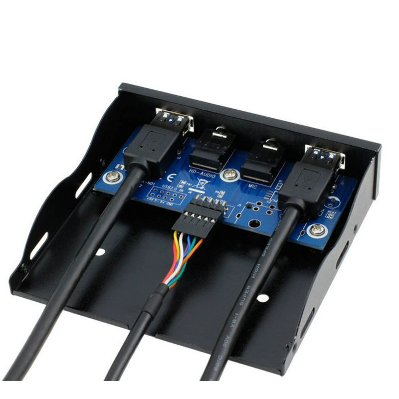 USB3.0 мягкий диск аудио передняя панель 3.5-дюймовый 19pin на USB3.0 панель HD-AUDIO панель