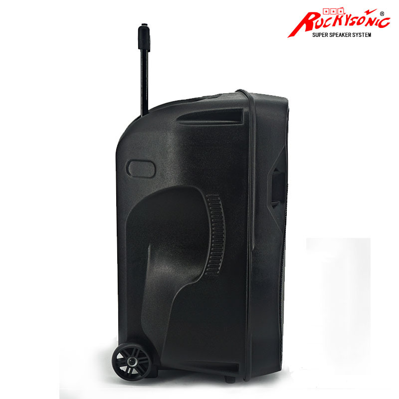 厂家直销 彩灯15寸带蓝牙户外移动拉杆电瓶音响 广场舞大功率音箱详情图7