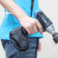 Electric tool accessory belt pouch, Electric wrench battery pack, Shoulder tool bag