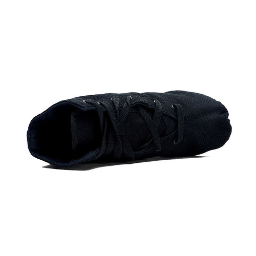 Sansha French jazz dance boots high-top lace-up canvas leather sole yoga modern dance shoes