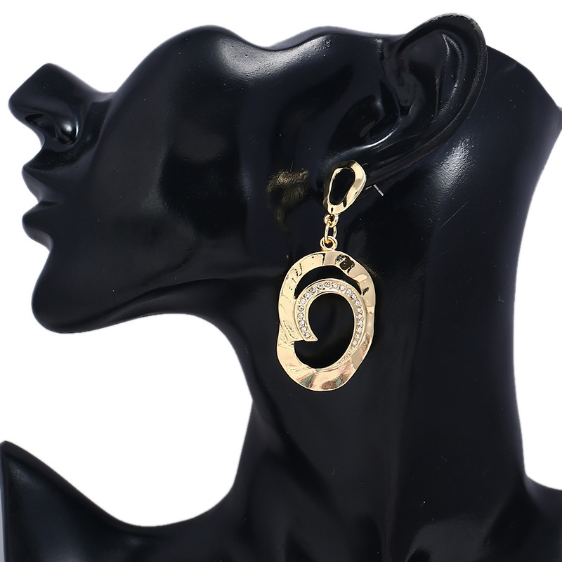 Fashionable earrings, wholesale, European style