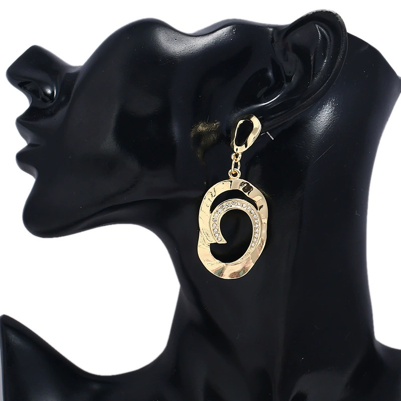 Fashionable earrings, wholesale, European style