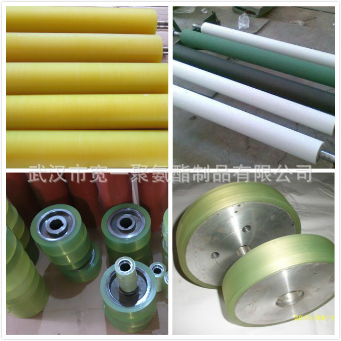 供应湖北武汉输送橡胶滚筒包胶加工，橡胶包胶加工