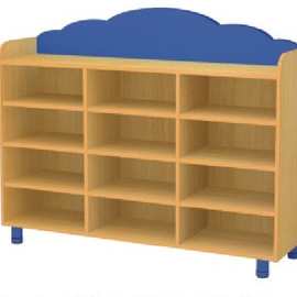 幼儿园亲子园 书包万用柜 玩具柜 收纳柜 收纳架 玩具架储物架