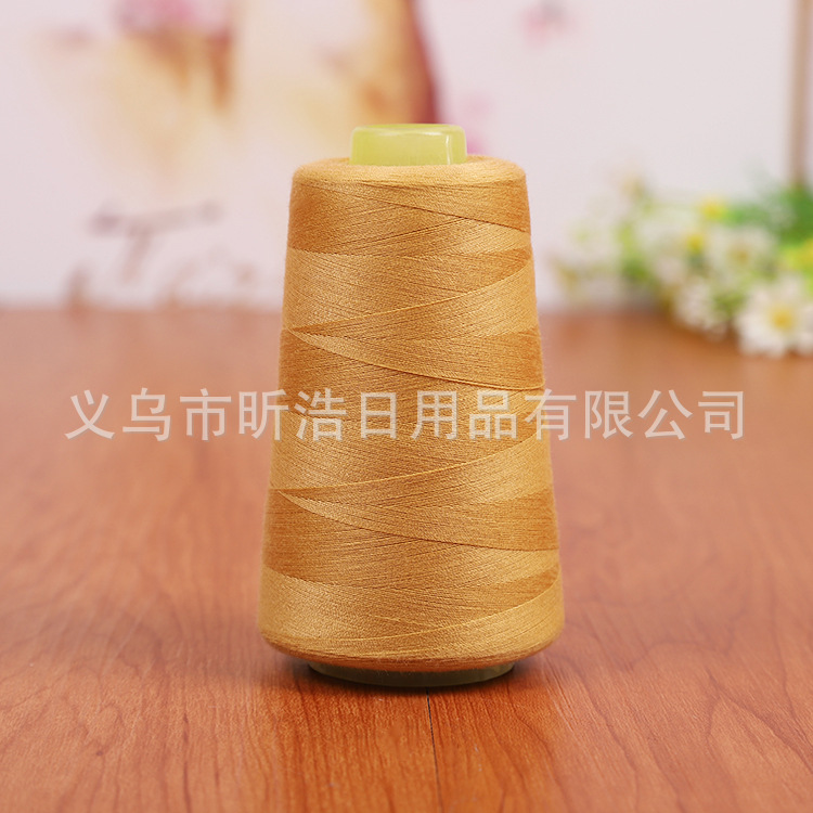厂家直销新辉牌3000码涤纶线小额批发 布贴手缝线 服装辅料缝纫线