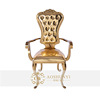 Wholesale retail local tyrant gold stainless steel banquet and chair hotel dining chair stainless steel wedding chair