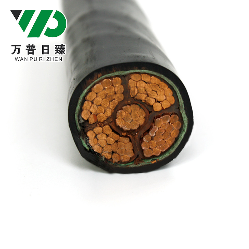 厂家批发YJV3*4+1*2.5低压铜芯动力电缆国标工程用线可加工生产