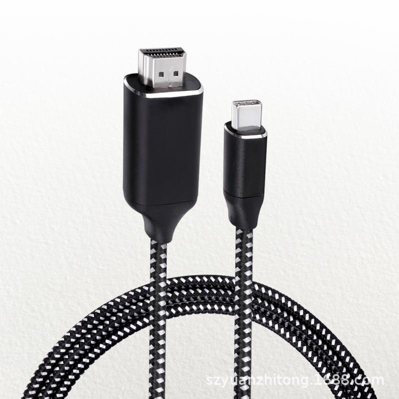 Type-c转HDMI适用于华为高清投屏连接线Mate10/P20 S8/S9+手机