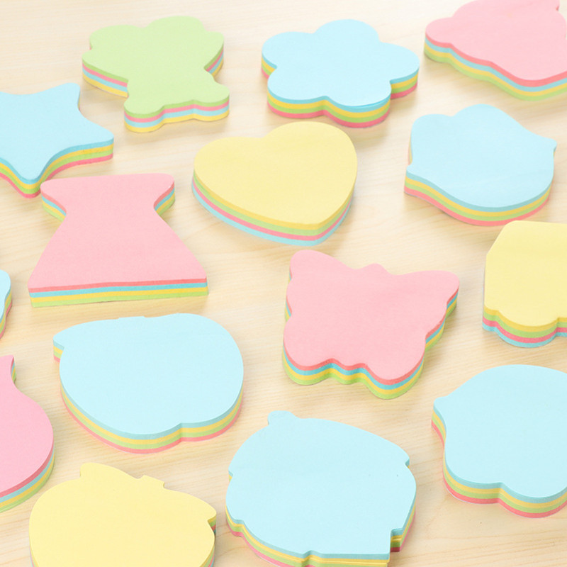 포스트잇 노트 QQ 포스트잇 노트 n 번 4 색 학생 사무실 포스트잇 노트