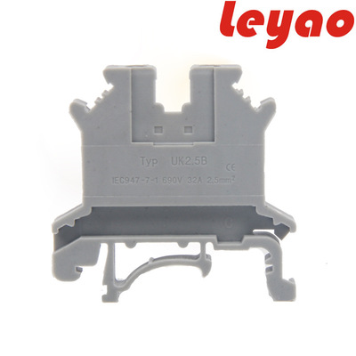 Le Yao electrical superior quality UK1.5N Terminals brand new Terminal block UK guide terminal Copper terminals