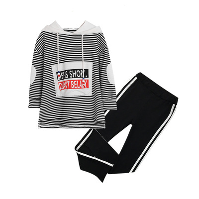 女童秋装时髦套装2018新款韩版时尚春秋卫衣儿童洋气女童装中大童