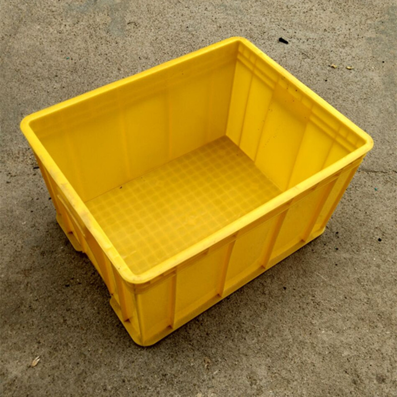 厂家供应长方形周转箱 带盖塑料胶框 工具整理箱物流箱大号胶箱