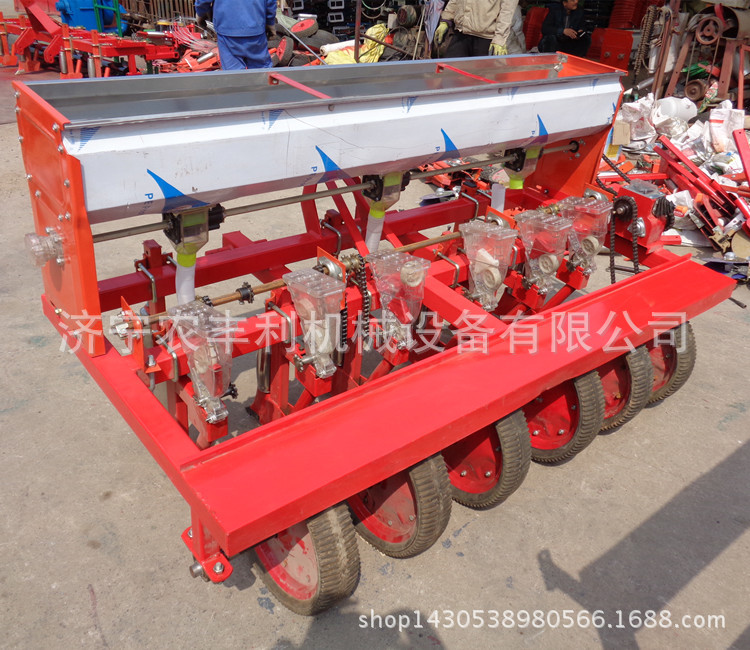 农丰利机械两行蔬菜精播机/直销多功能谷子播种机/蔬菜播种机