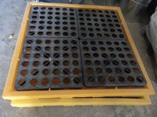 1300*1300*150Ȫ��4Ͱ��©���� �Lɳ���WҺ�wƽ̨��Ͱʢ©�бP